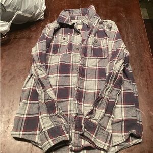 Boys Plaid Flannel Shirt